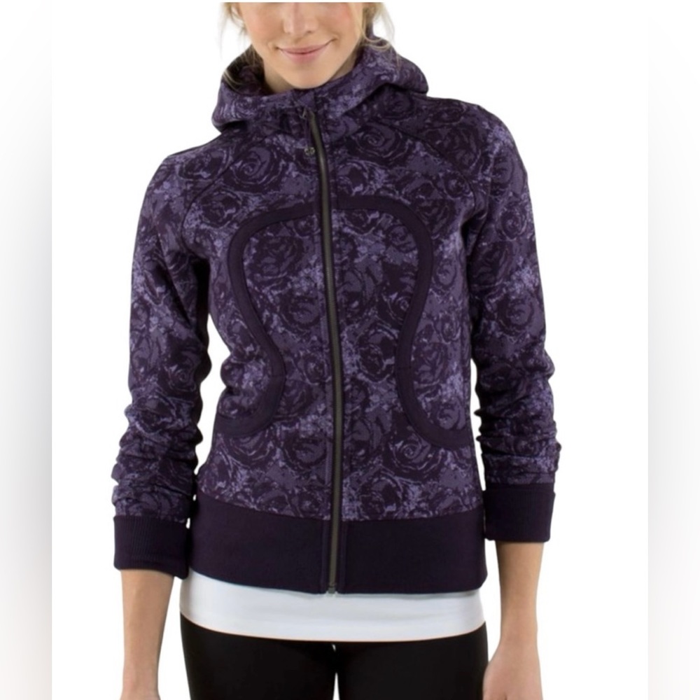 Women's Purple Hooded Jacket